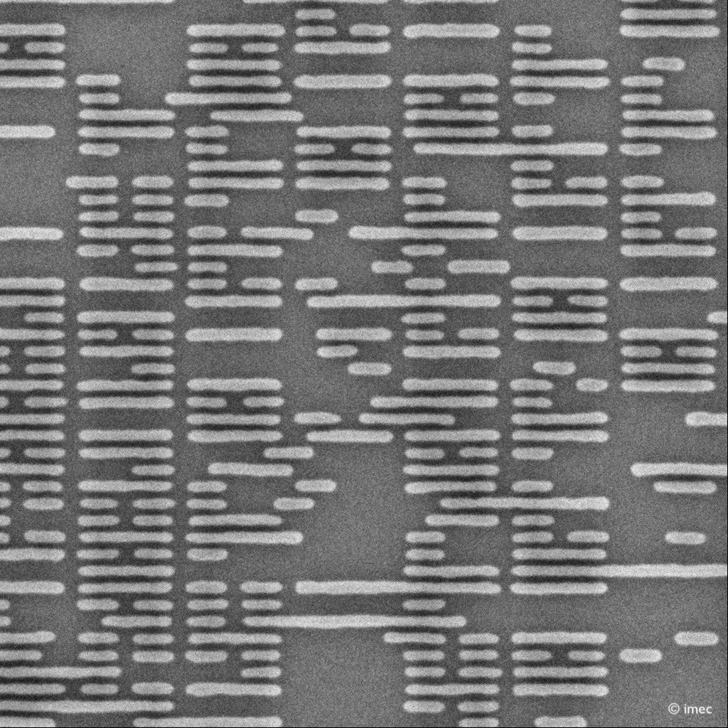 Imec demonstrates 24nm pitch lines with single exposure
